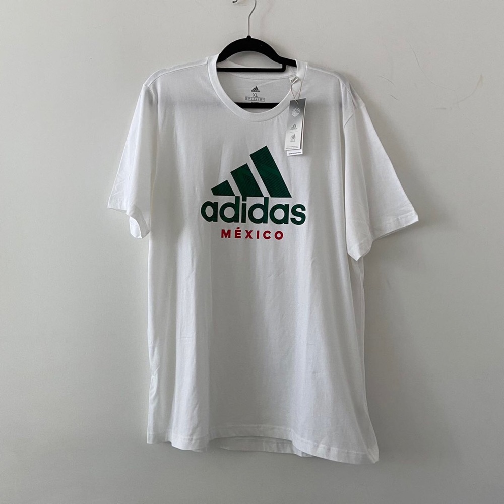 Adidas Men's Team Mexico Soccer Graphic T-shirt Size XL